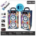 BBQ KBQ-162 Date Audio Musique Mini Mini Portable Panneau Acrylique 20W Bluetooth Haut-Parleur